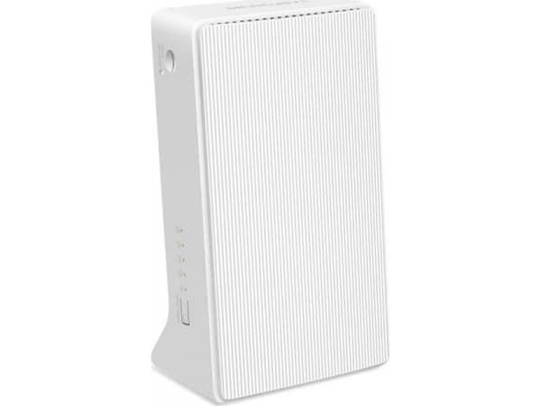 Mercusys MB130-4G, Wi-Fi 5 (802.11ac), Dobbelbånd (2.4 GHz / 5 GHz), Ethernet/bredbåndsforbindelse, 4G, Hvit, Frittstående router
