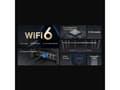 Miniatyrbilde 3 av 5: Mercusys MR90X, Wi-Fi 6 (802.11ax), Dobbelbånd (2.4 GHz / 5 GHz), Ethernet/bredbåndsforbindelse, Sort, Frittstående router