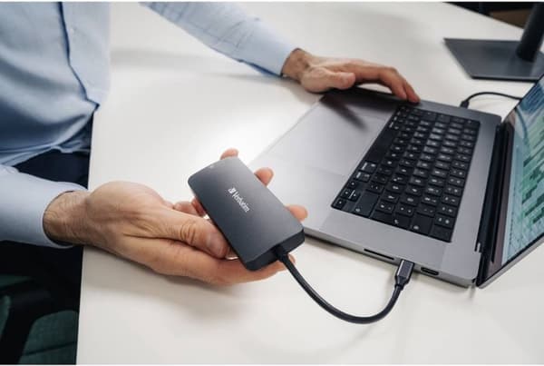 Verbatim CMH-05 - USB Type-C - HDMI - RJ-45 - USB 3.2 Gen 1 (3.1 Gen 1) Type-C - USB Type-C - 5000 M