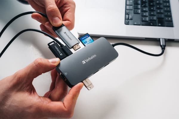Verbatim USB-C Pro multiport hubb 9-ports CMH-09