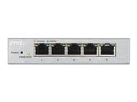 Zyxel GS1200-5 Switch 5-port Gigabit Sølv
