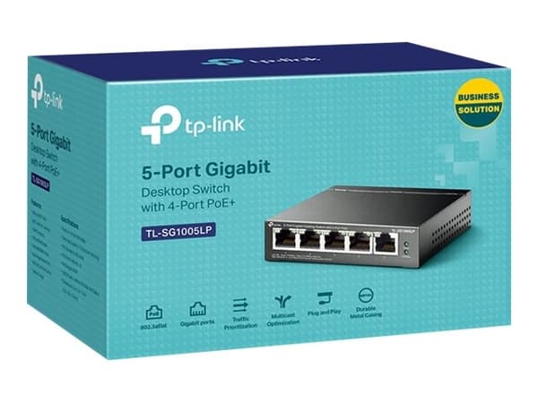TP-Link TL-SG1005LP Switch 5-port Gigabit  PoE+
