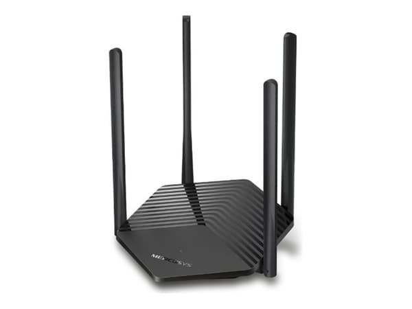 TP-LINK Mercusys MR60X V2 trådløs ruter for skrivebord Sort
