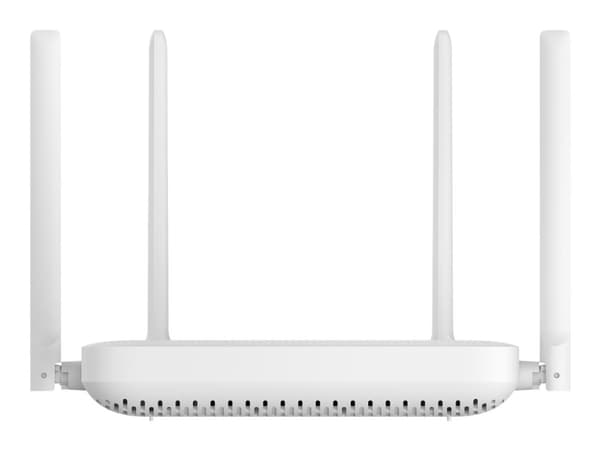 Xiaomi AX1500 - Trådløs ruter 4-portssvitsj - 1GbE - WAN-porter: 4 - Wi-Fi 6 - Dobbeltbånd Hvit