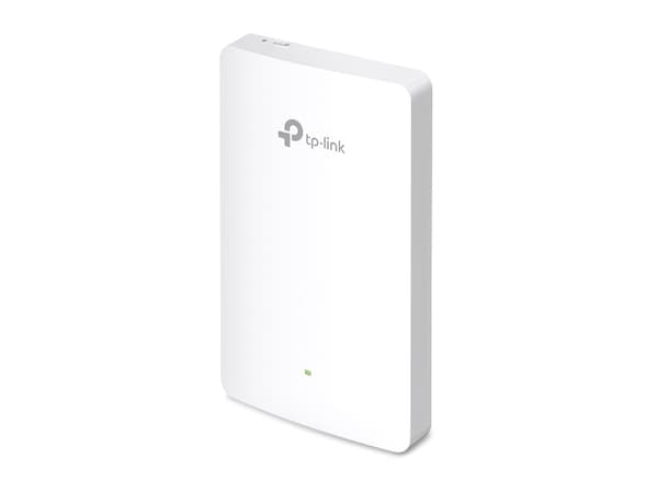 TP-Link Omada EAP615-WALL, 1774 Mbit/s, 574 Mbit/s, 1201 Mbit/s, 10,100,1000 Mbit/s, 2,4 - 5 GHz, IEEE 802.11a, IEEE 802.11ac, IE.1EE 802.11ac, IE.1E Hvit