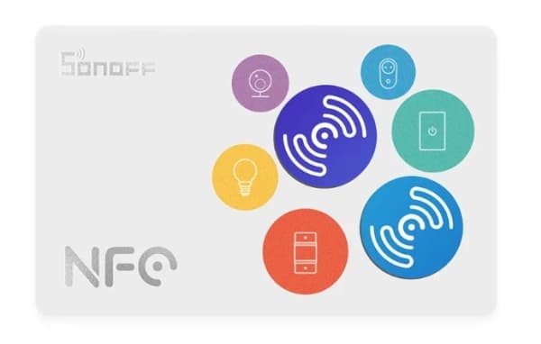 Sonoff NFC-Tag, RFID-kortti, Passiivinen, Monivärinen, 2 kpl, 85,5 mm, 54 mm