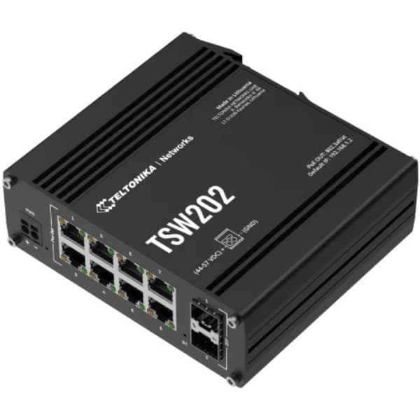 Teltonika TSW202 8-port PoE switch
