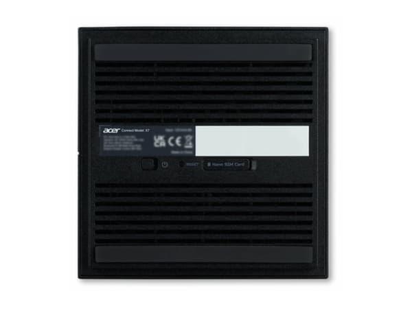 Acer Predator Connect X7 5G CPE - Trådløs ruter - WWAN 2-port svitsj - 802.11be, 1GbE, 2.5GbE - Wi-Fi 7 - Multibånd - 4G, 5G