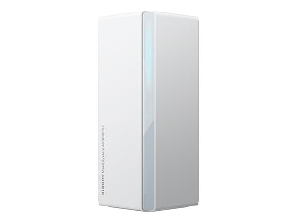 Xiaomi Mesh System AX3000 NE - Wi-Fi-system - (2 routers/extenders) - inntil 4500 kvadratfot - maske 1GbE - Wi-Fi 6 - Dobbeltbånd (en pakke 2) Sort