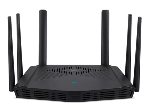 Acer Predator Connect W6x - Trådløs ruter 1GbE, 2.5GbE - Wi-Fi 6 - Dobbeltbånd
