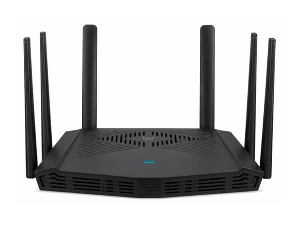 Acer Predator Connect W6x - Trådløs ruter 1GbE, 2.5GbE - Wi-Fi 6 - Dobbeltbånd
