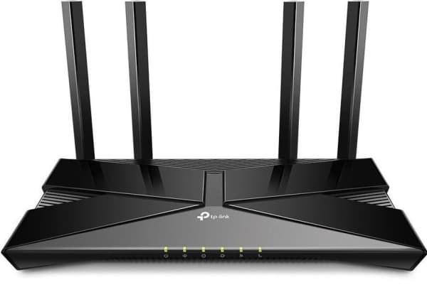 TP-Link XX230V, Wi-Fi 6 (802.11ax), Dual-band (2,4 GHz / 5 GHz), Nätverksansluten (Ethernet), Svart, Bordsrouter