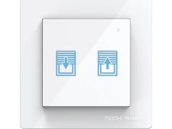 TECH-kontrollere Trådløs rullelukkerbryter, hvit FZ-02 Tech-kontrollere