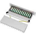 Pikkukuva 6 / 9: LogiLink Patchpanel 12-portar Cat6 för 10" rack U1 Grå