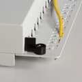 Pikkukuva 7 / 9: LogiLink Patchpanel 12-portar Cat6 för 10" rack U1 Grå