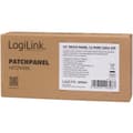 Pikkukuva 9 / 9: LogiLink Patchpanel 12-portar Cat6 för 10" rack U1 Grå