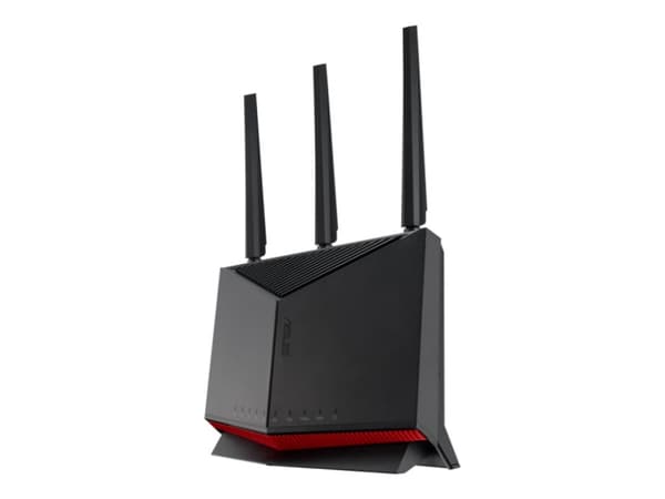 ASUS RT-BE86U - Trådløs ruter - Wi-Fi 7 Sort