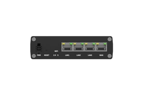 Teltonika RUTM10, Wi-Fi 5 (802.11ac), Dual-band (2.4 GHz / 5 GHz), Ethernet LAN, Black, Industrial router