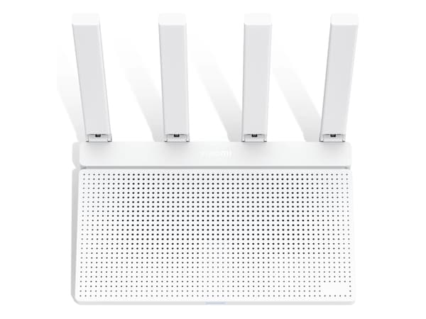 Xiaomi AX3000T - Trådlös router 4-ports-switch - 1GbE - WAN-portar: 4 - Wi-Fi 6 - NFC - Dubbelband