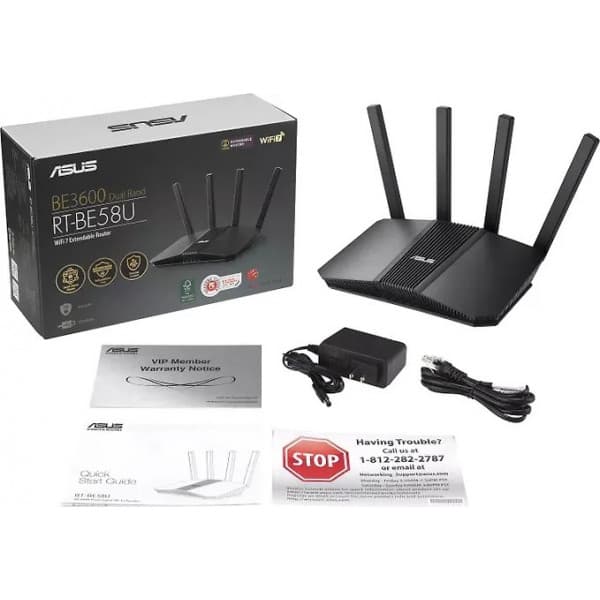 Asus RT-BE58U Dual-band -WiFi7-reititin