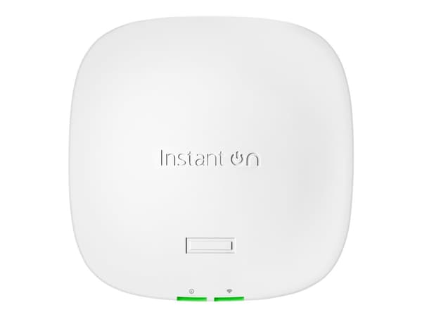 HPE Networking Instant On AP21 (RW) - Trådløst tilgangspunkt - Wi-Fi 6 - 2.4 GHz, 5 GHz - vegg/tak-monterbar (en pakke 5) Hvit