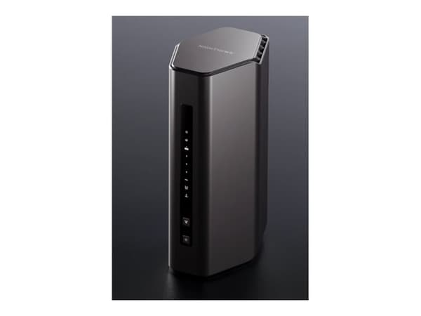 NETGEAR Nighthawk RS200 - Trådløs ruter - inntil 2500 kvadratfot 4-portssvitsj - 1GbE, 2.5GbE, Wi-Fi 7 Dobbeltbånd Sort
