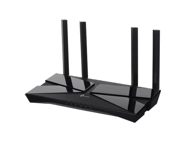 TP-Link Archer AX53, Wi-Fi 6 (802.11ax), Dobbelbånd (2.4 GHz / 5 GHz), Ethernet/bredbåndsforbindelse, Sort, Frittstående router Sort