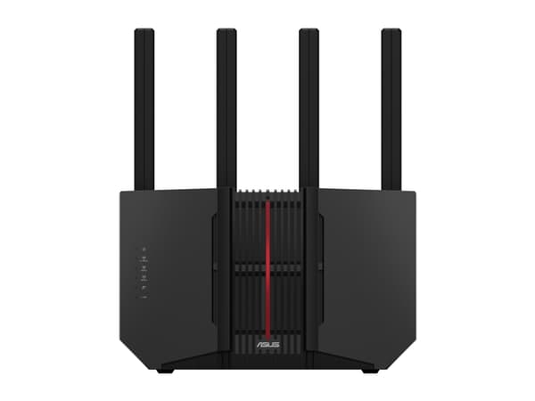 ASUS RT-BE92U - Trådløs ruter 4-portssvitsj - 1GbE, 2.5GbE, Wi-Fi 7 - WAN-porter: 2 Multibånd