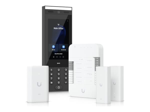 Ubiquiti UniFi - Gate Starter Kit - åtkomstkontrollanordning - trådlös, kabelansluten - Bluetooth 4.2, NFC - 10/100/1000 Ethernet