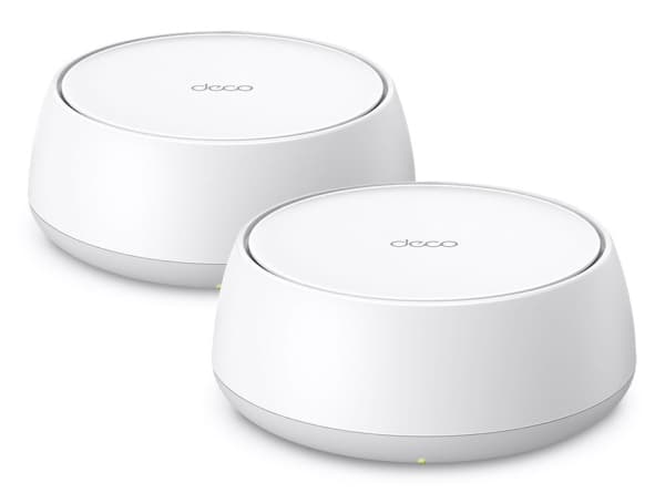 TP-Link DECO BE25(2-PACK), Hvit, Innvendig lys, Mesh system, Dobbelbånd (2.4 GHz / 5 GHz), Wi-Fi 7 (802.11be), 2882 Mbit/s Hvit