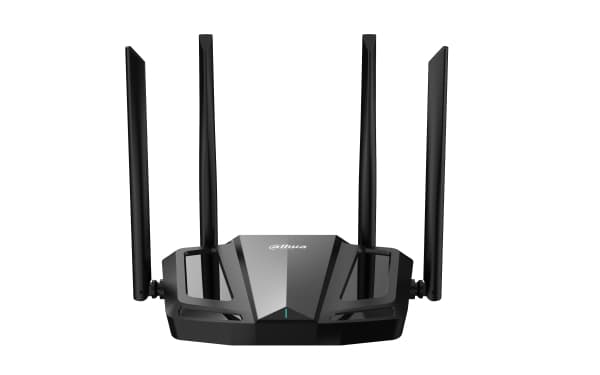 Dahua Technology AC12, Wi-Fi 5 (802.11ac), Dobbelbånd (2.4 GHz / 5 GHz), Ethernet/bredbåndsforbindelse, Sort, Frittstående router