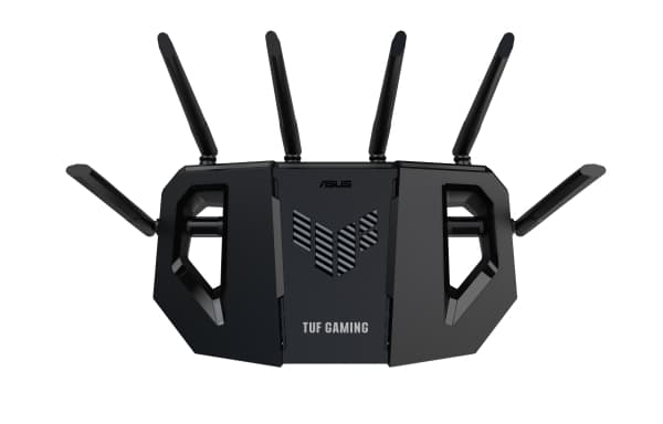 ASUS TUF Gaming BE6500 - Trådlös router 4-ports-switch - 1GbE, 2.5GbE - Wi-Fi 7 - Dubbelband