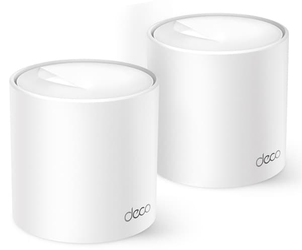 TP-Link Deco X1500, Hvit, Innvendig lys, Mesh system, Kraft indikator, Dobbelbånd (2.4 GHz / 5 GHz), Wi-Fi 6 (802.11ax) Hvit