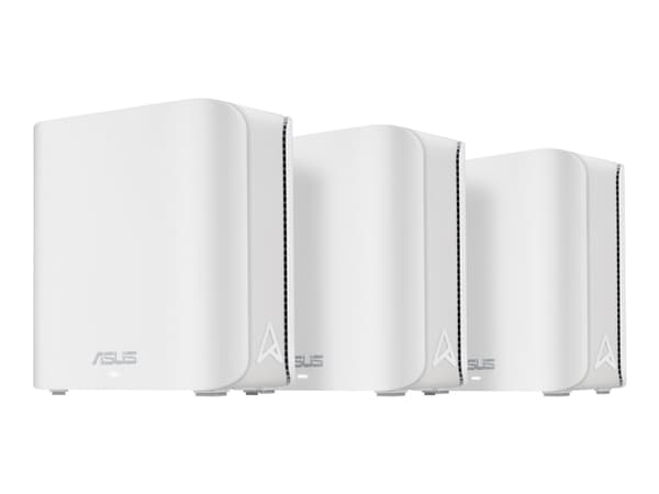 ASUS ZenWiFi BD4 - Wifi-system - (3 routers) - upp till 6500 kvadratfot - mesh 1GbE, Wi-Fi 7, 2.5GbE, 5GbE Dubbelband