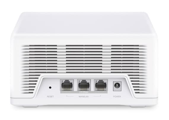 Mercusys Halo H47BE, Hvit, Innvendig lys, Mesh system, 550 m², Tre-båndsfrekvens (2,4 GHz / 5 GHz / 6 GHz), Wi-Fi 7 (802.11be)