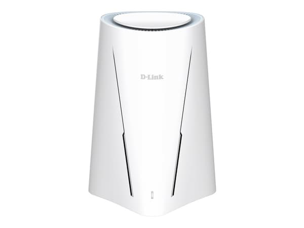 D-Link G530 - Trådløs ruter 1-portssvitsj - 1GbE - Wi-Fi 6 - Dobbeltbånd - 5G, 4G Hvit