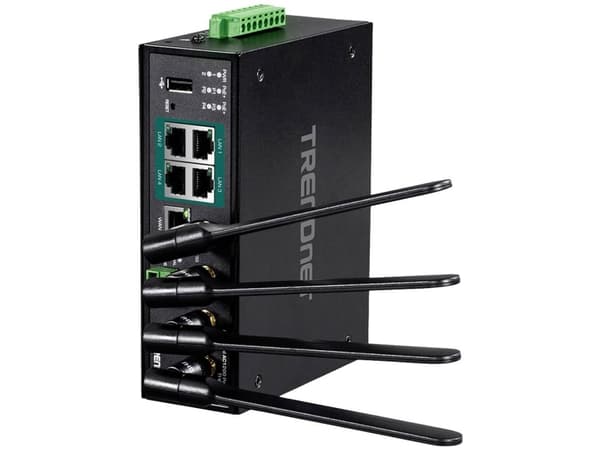 TRENDnet TRENDnet TI-WP100 industriell PoE+ ruter, trådløs AC1200 Gigabit