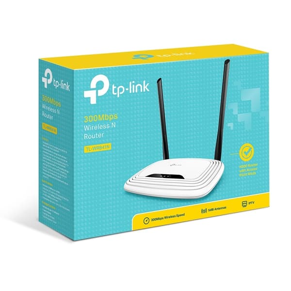TP-Link TL-WR841N trådlös router Fast Ethernet Single-band (2,4 GHz) Vit