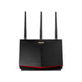 Miniatyrbillede 4 af 5: ASUS 4G-AC86U trådløs router Gigabit Ethernet Dual-band (2,4 GHz / 5 GHz) Sort