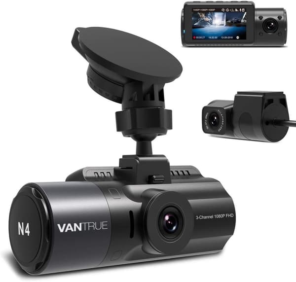 Vantrue N4 2,5K 3-kanals videooptager