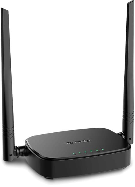 Tenda 4G05 trådløs router Fast Ethernet Single-band (2,4 GHz) Sort