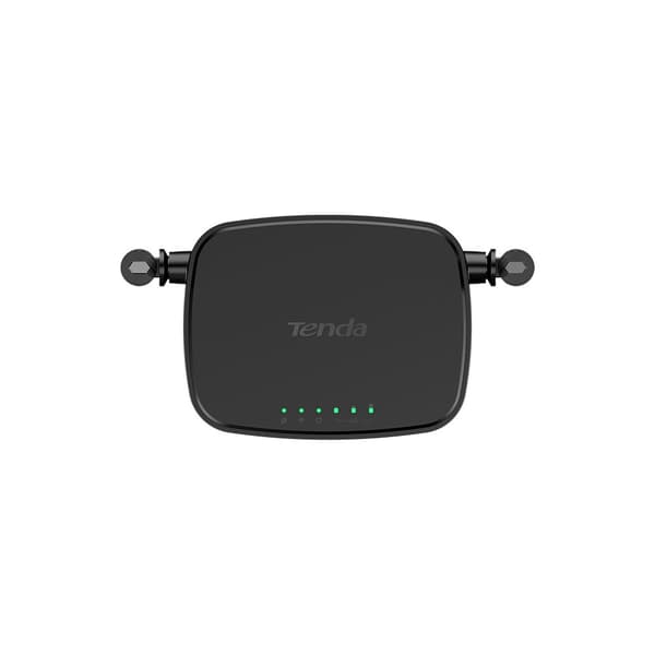 Tenda 4G05 trådløs router Fast Ethernet Single-band (2,4 GHz) Sort