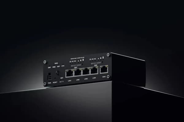 Teltonika RUTM52, Wi-Fi 5 (802.11ac), Dual-band (2,4 GHz / 5 GHz), Ethernet LAN, 5G, Sort, Industriel router