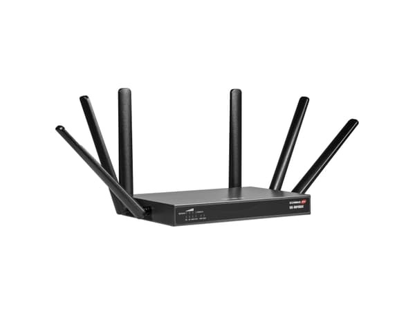 Edimax 5G-8649AX, Wi-Fi 5 (802.11ac), Dobbelbånd (2.4 GHz / 5 GHz), Ethernet/bredbåndsforbindelse, 5G, Sort, Stativ/vegg-ruter Sort