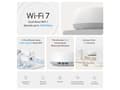 Miniatyrbilde 3 av 5: TP-Link DECO BE25(2-PACK), Hvit, Innvendig lys, Mesh system, Dobbelbånd (2.4 GHz / 5 GHz), Wi-Fi 7 (802.11be), 2882 Mbit/s