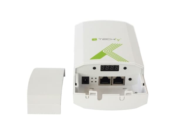 Techly I-WL-CPE880, 300 Mbit/s, 5.8 GHz, IEEE 802.11a, IEEE 802.11n, IEEE 802.3, AP / Repeater, 802.11a: -70dbm @ 54Mbps; -90dBm @ 6Mbps, Ethernet (R