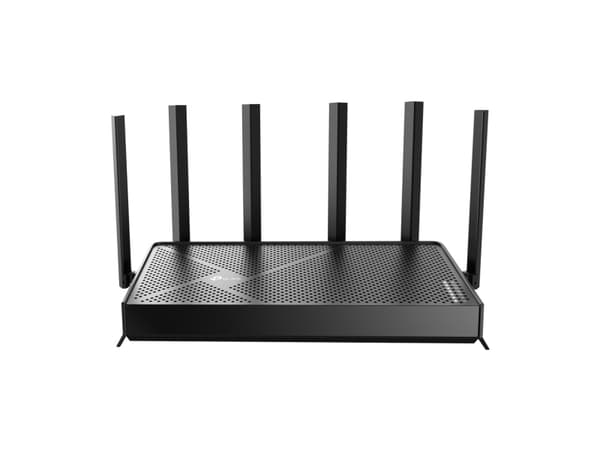 TP-Link Archer BE400, Wi-Fi 7 (802.11be), Dobbelbånd (2.4 GHz / 5 GHz), Ethernet/bredbåndsforbindelse, Sort, Skrivebord/stolperuter Sort