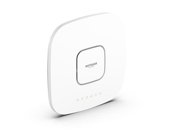 NETGEAR WAX638E, 2,4 GHz, 5 GHz, 6 GHz, 4800 Mbit/s, SSID, WPA2-Enterprise, WPA3 Hvit