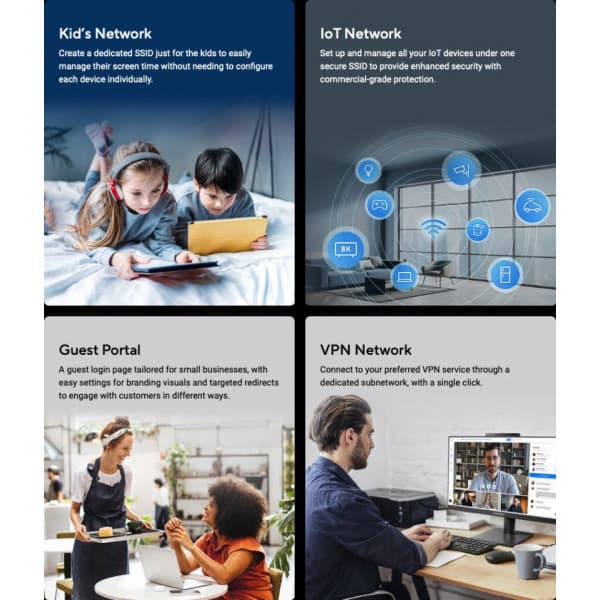 Asus RT-BE86U Dual-band -WiFi7-reititin