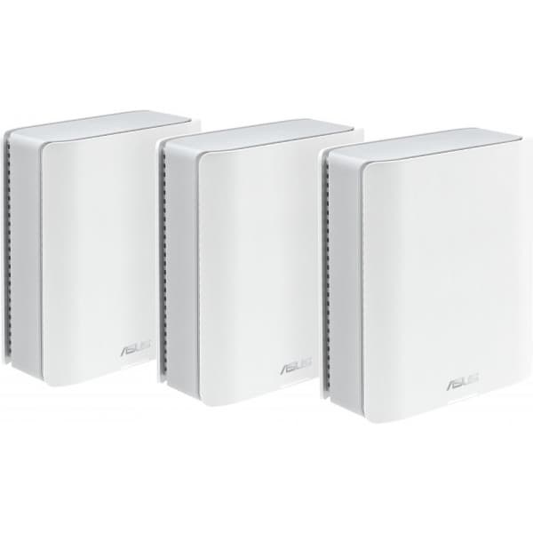 Asus ZenWiFi BT10 Tri-band WiFi 7 Mesh-järjestelmä, 3-pack, valkoinen
